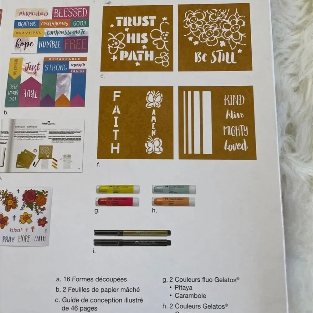 47 piece Faber-Castel Bible Journaling Kit - Picture 5 of 5